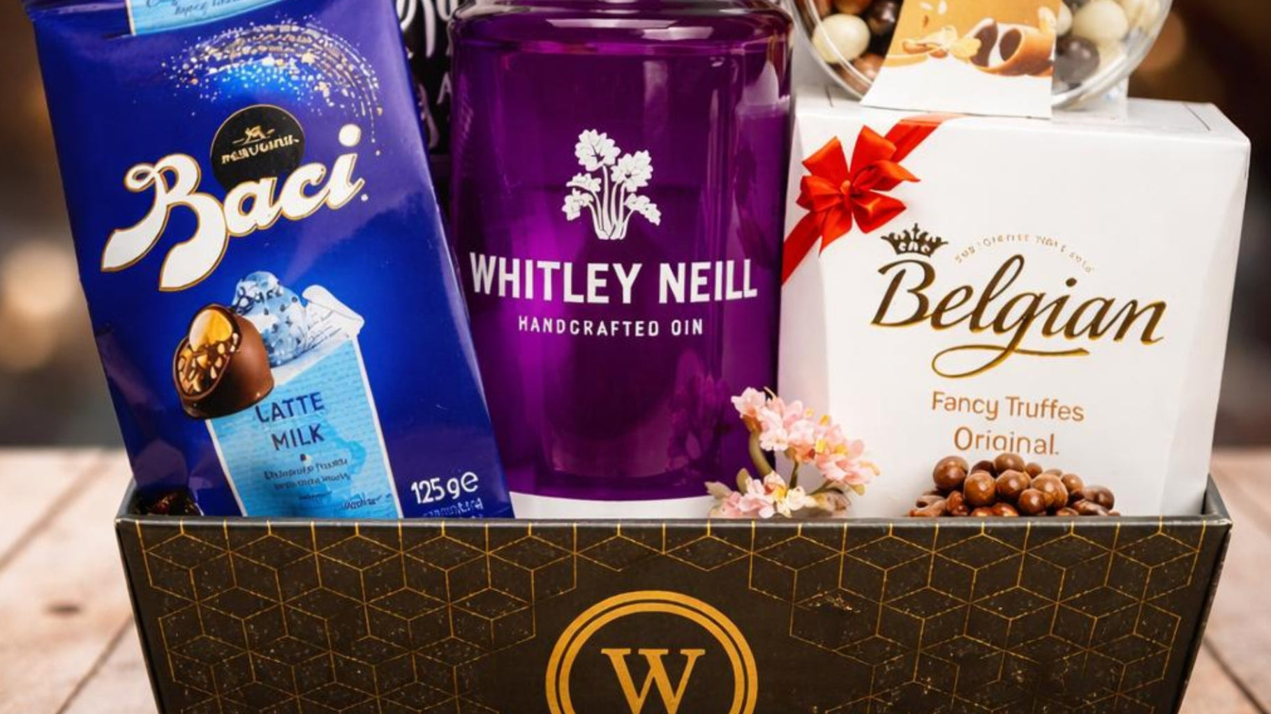 Luxe paasgeschenkmand